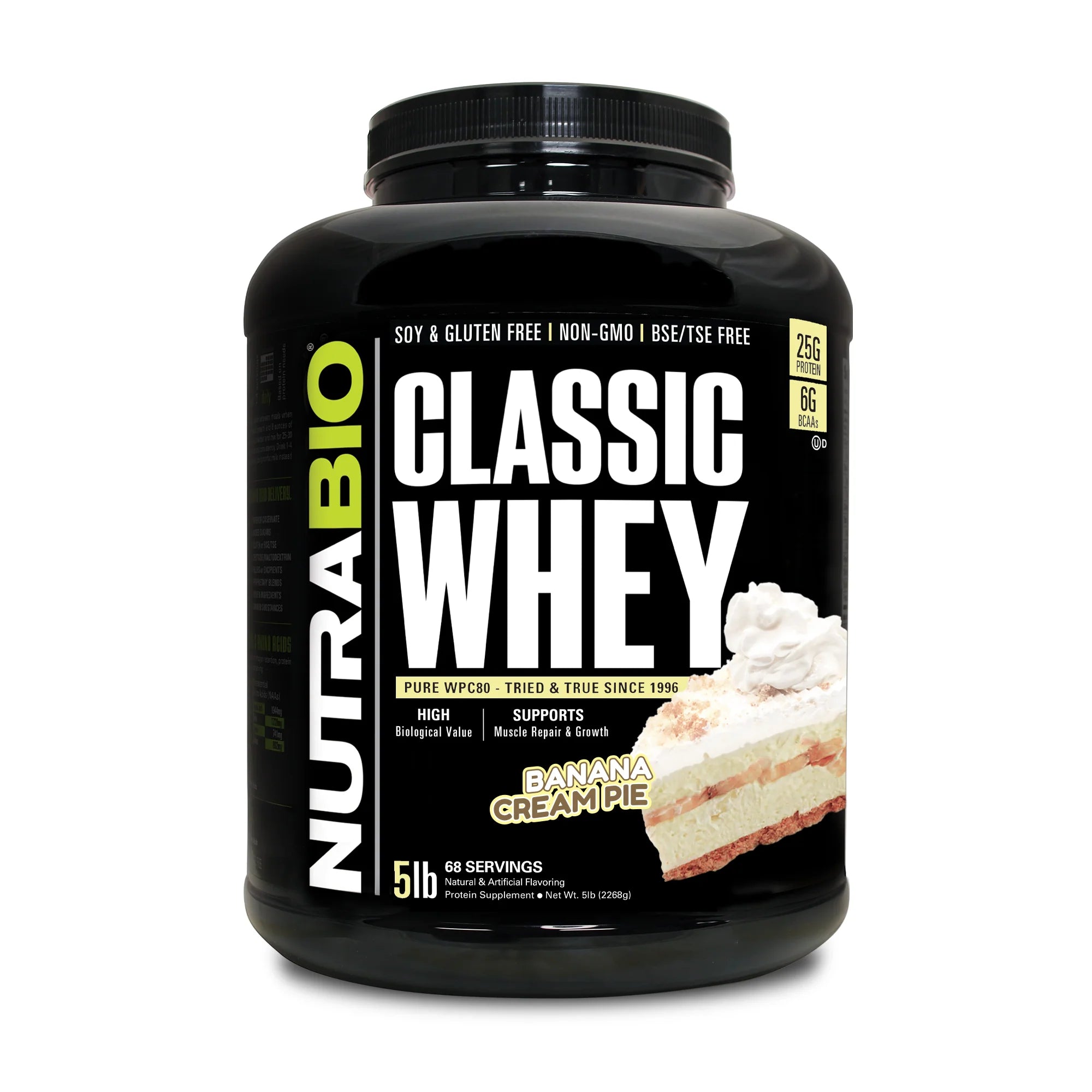 NUTRA BIO CLASSIC WHEY PROTEIN (5 lb)