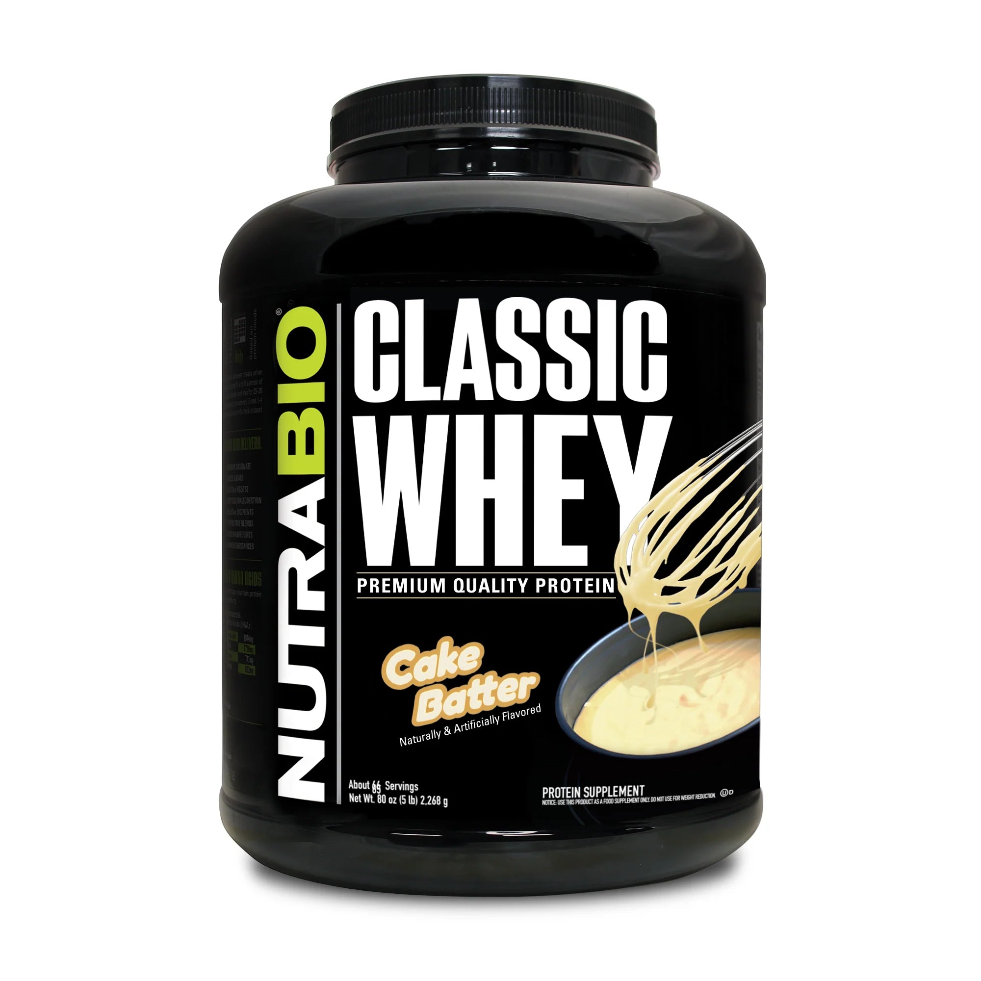 NUTRA BIO CLASSIC WHEY PROTEIN (5 lb)
