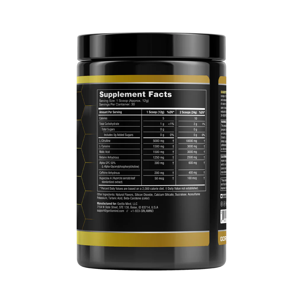 Gorilla Mode Base Pre-Workout