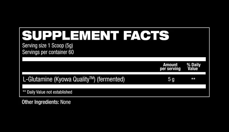 HOSSTILE GLUTAMINE