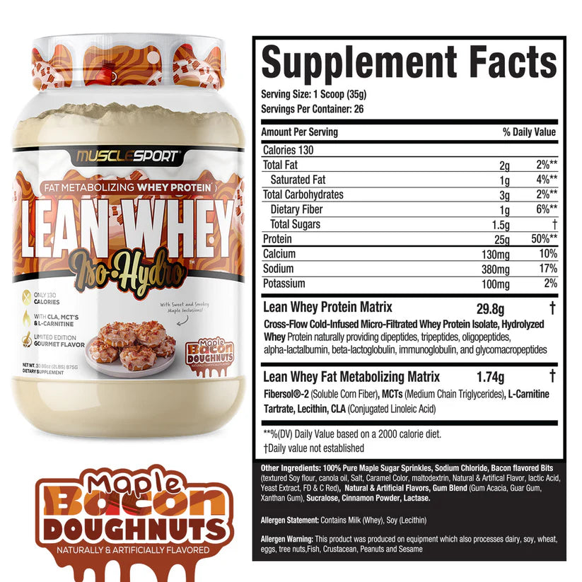 MUSCLE SPORT LEAN WHEY 2lb