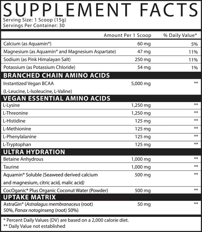 INSPIRED AMINO - EAAs & Electrolytes