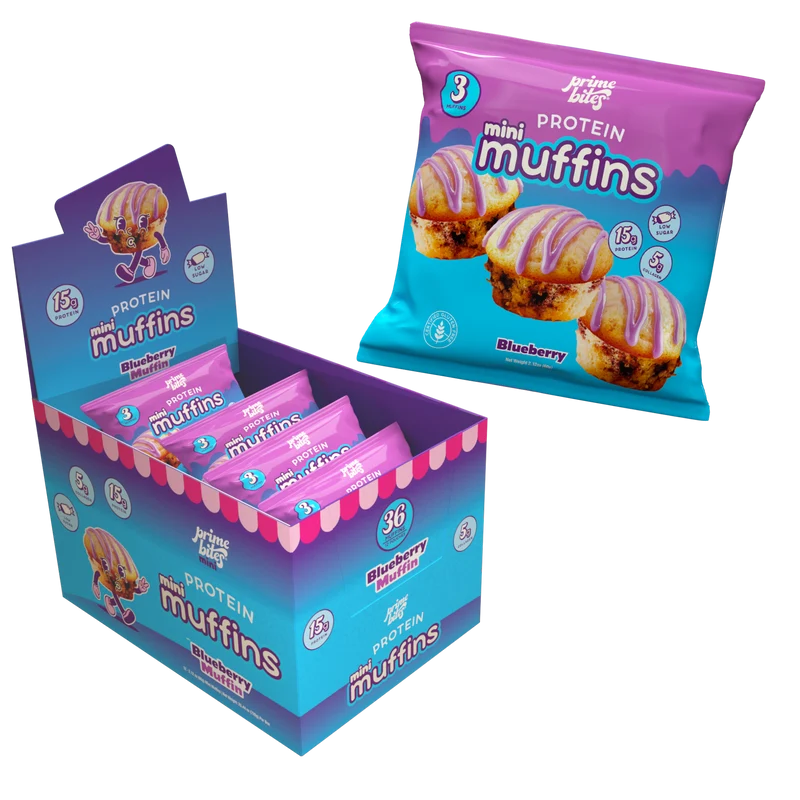 Prime Bites Protein Mini Muffins