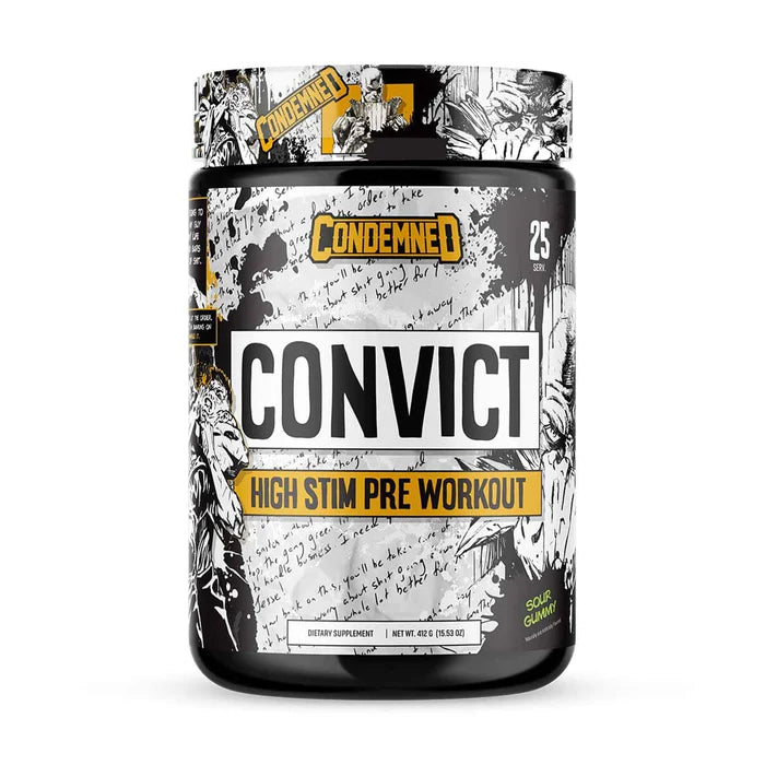 Condemned Labz Convict 2.0 High-Stim Pre-Workout