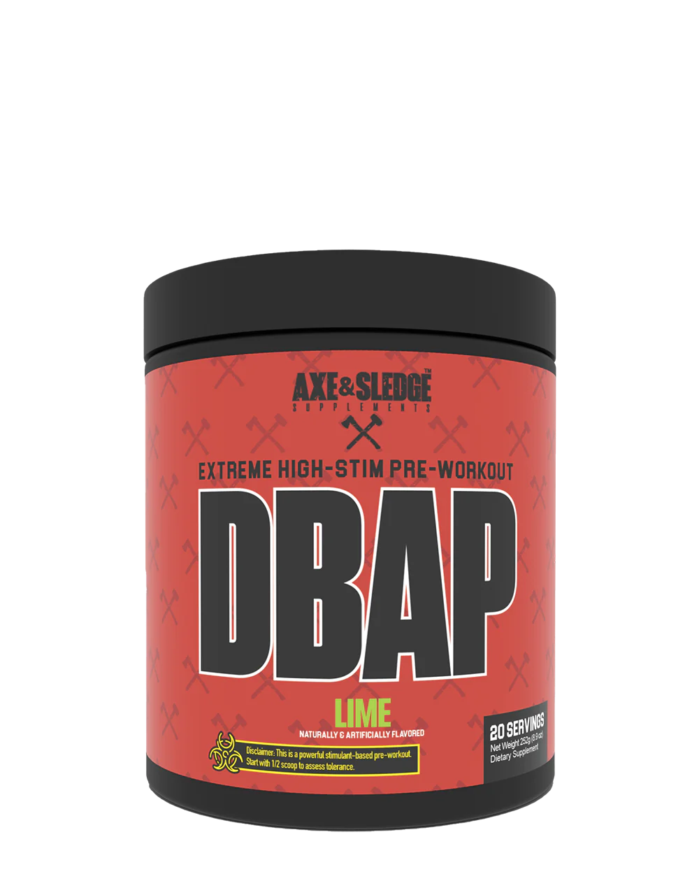 AXE & SLEDGE DBAP HIGH STIM PRE-WORKOUT