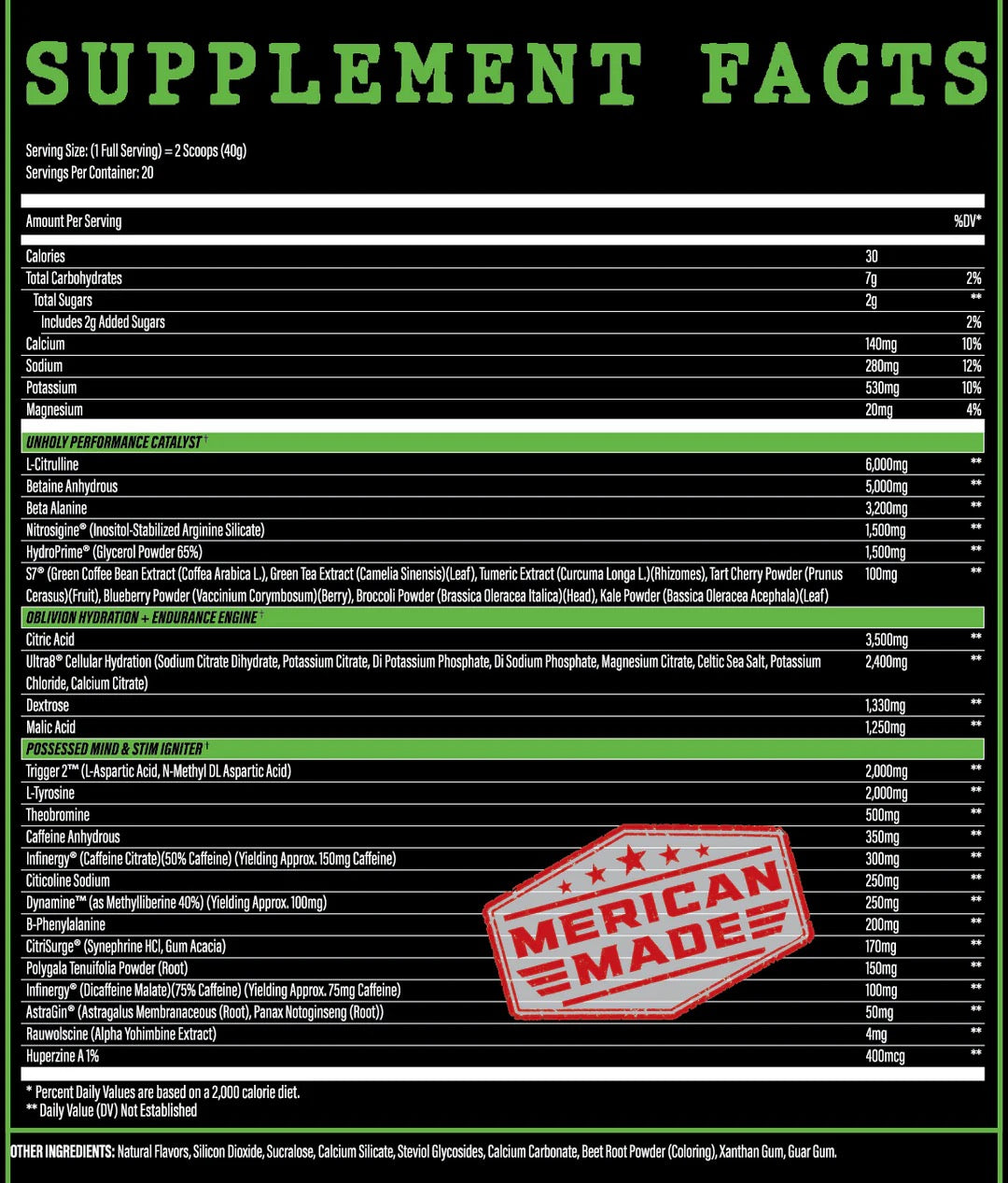 DEMONIC - TREN TEAM SIX "APPROVED" PRE-ORDER