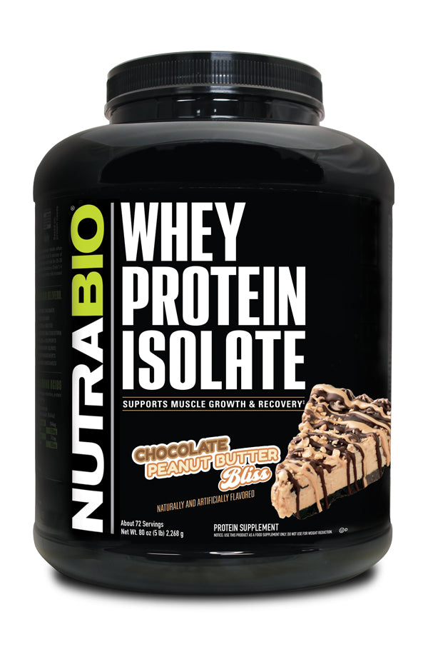 NUTRA BIO WHEY PROTEIN ISOLATE 5LB
