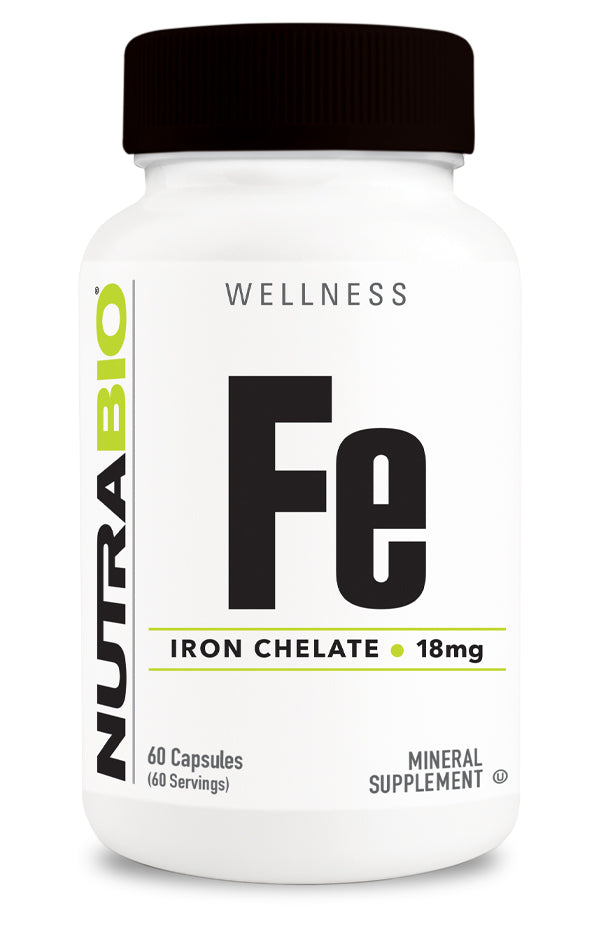 NUTRA BIO IRON CHELATE 18mg