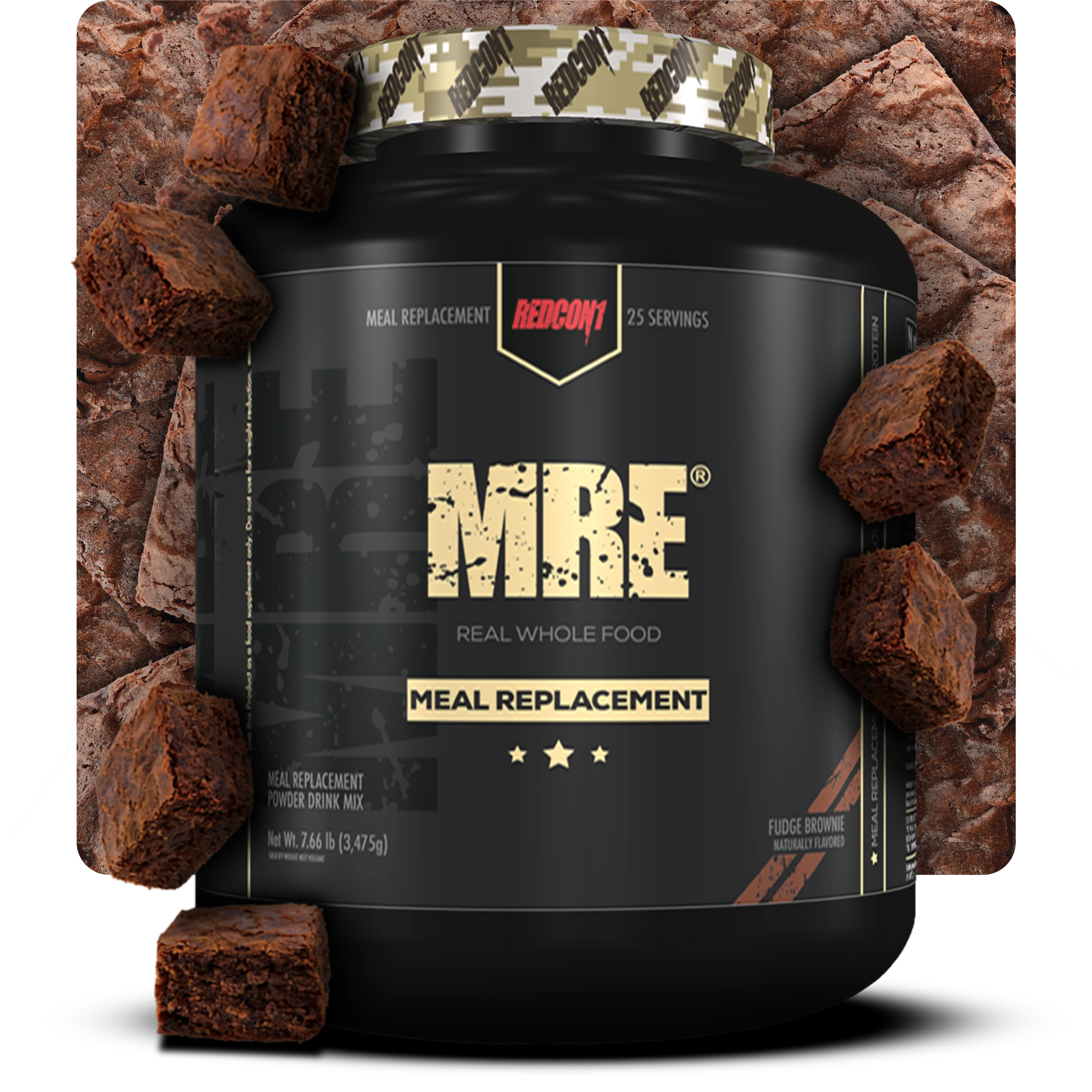 REDCON 1 MRE MEAL REPLACEMENT WHOLE FOOD PROTEIN - 7lb