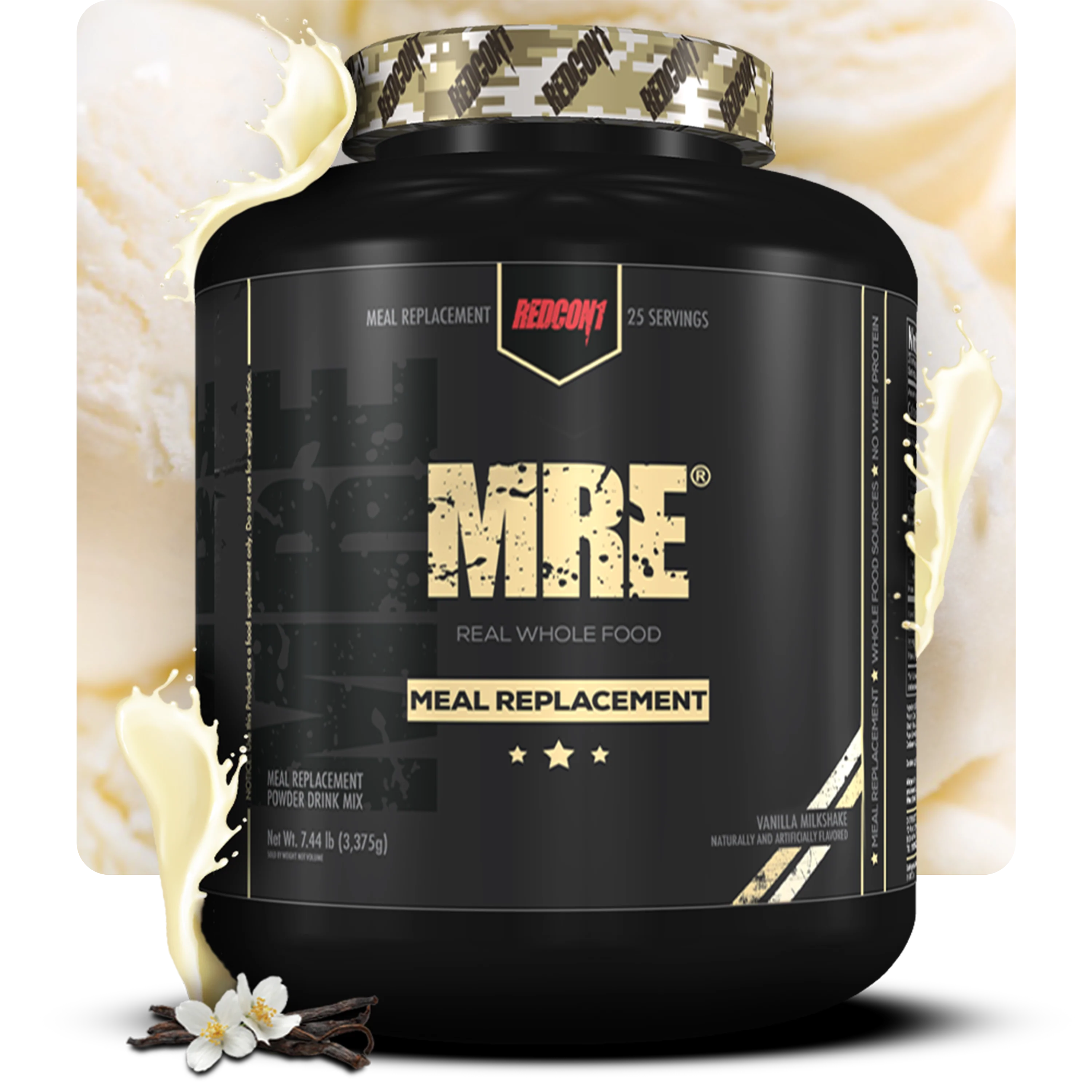 REDCON 1 MRE MEAL REPLACEMENT WHOLE FOOD PROTEIN - 7lb