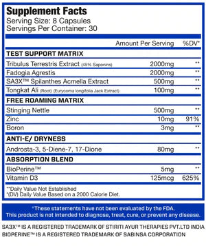 MUSCLEFORCE ALPHA FORCE T-BOOSTER