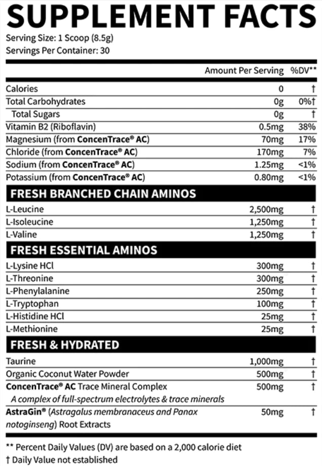 FRESH SUPPS AMINO
