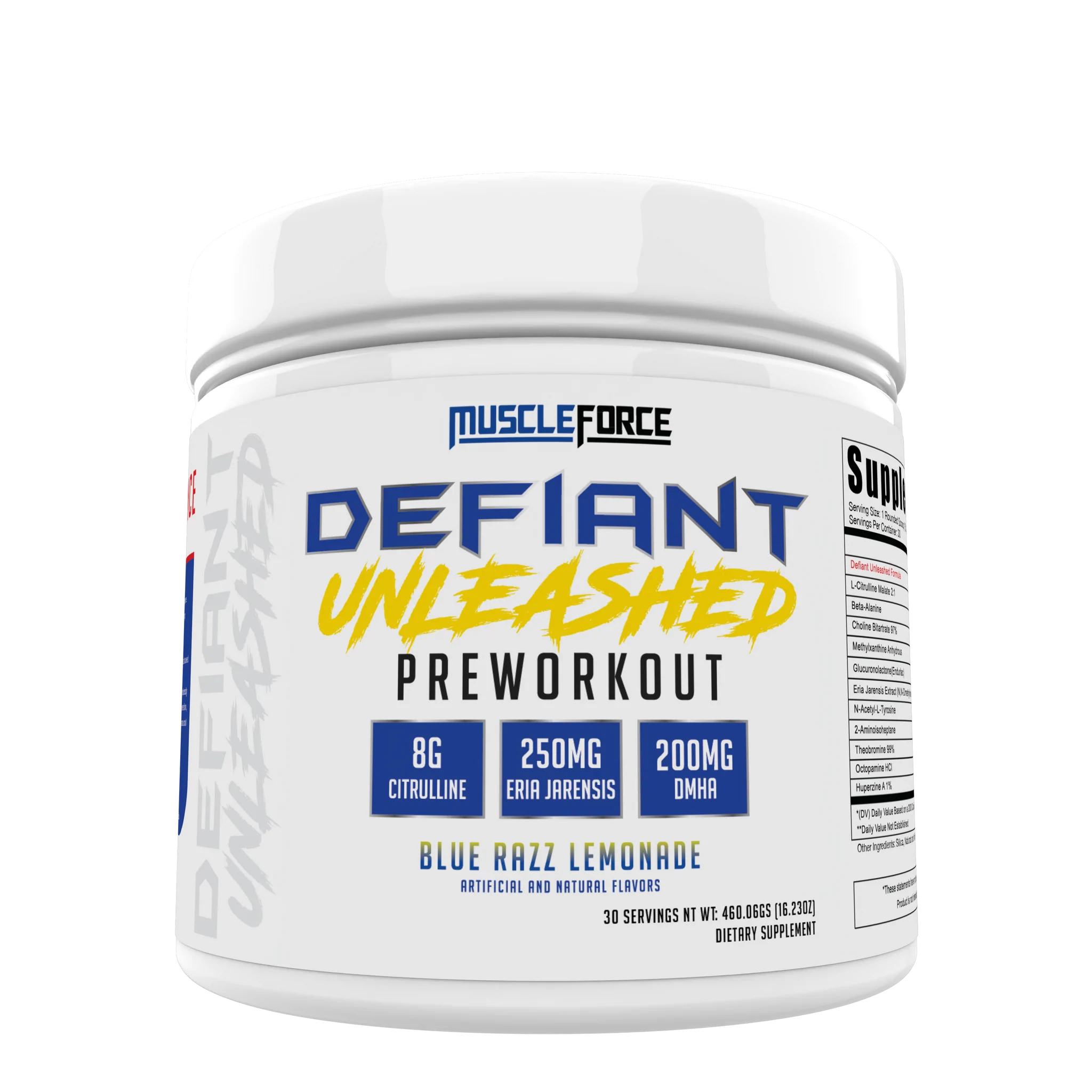 MUSCLEFORCE DEFIANT UNLEASHED PRE-WORKOUT
