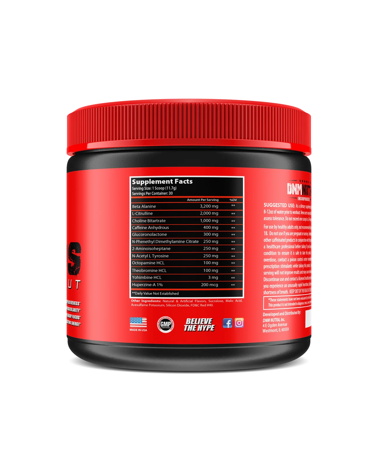 Helios -High Stim Preworkout