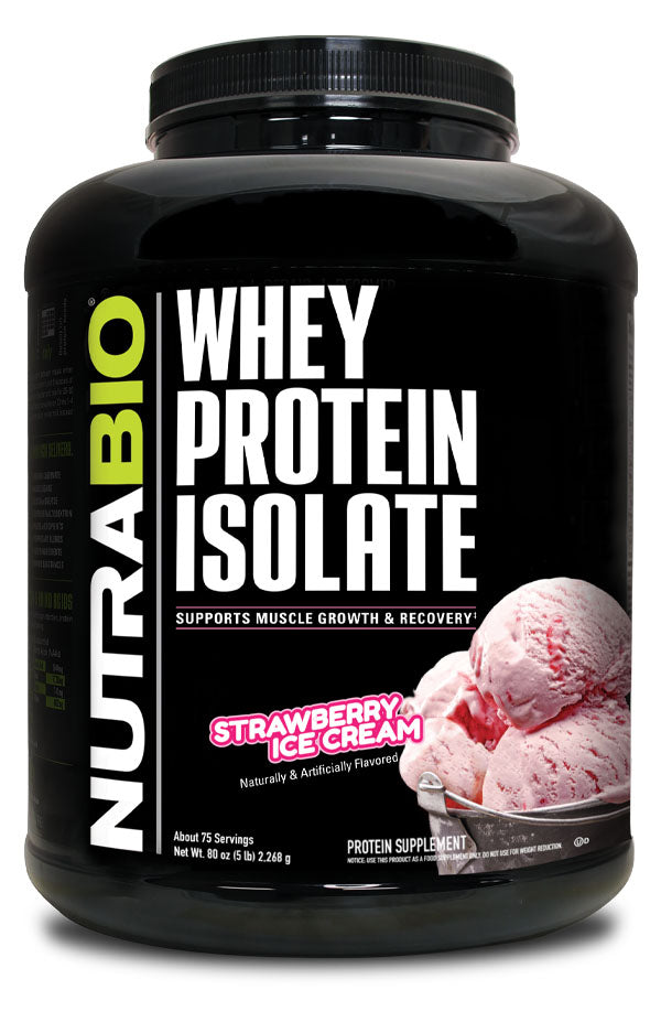 NUTRA BIO WHEY PROTEIN ISOLATE 5LB