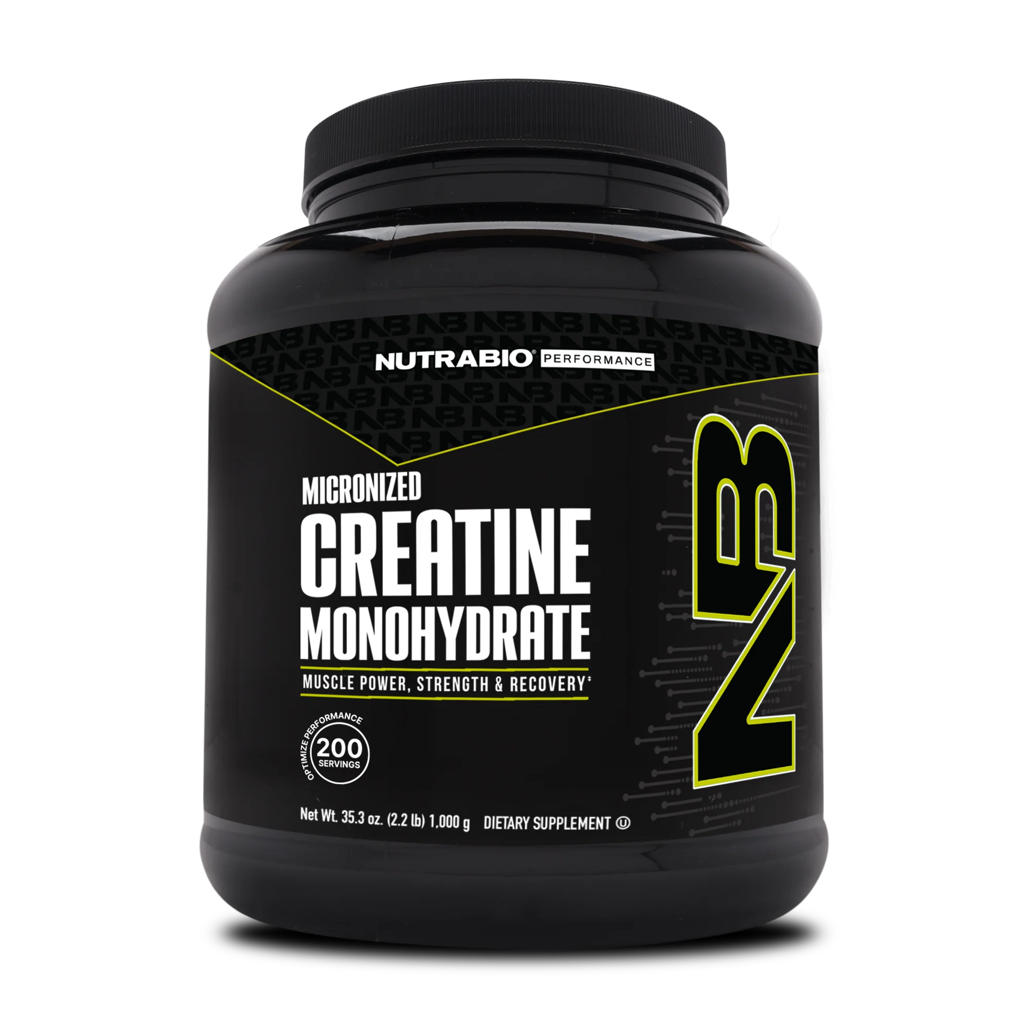 NUTRA BIO Creatine Monohydrate Powder