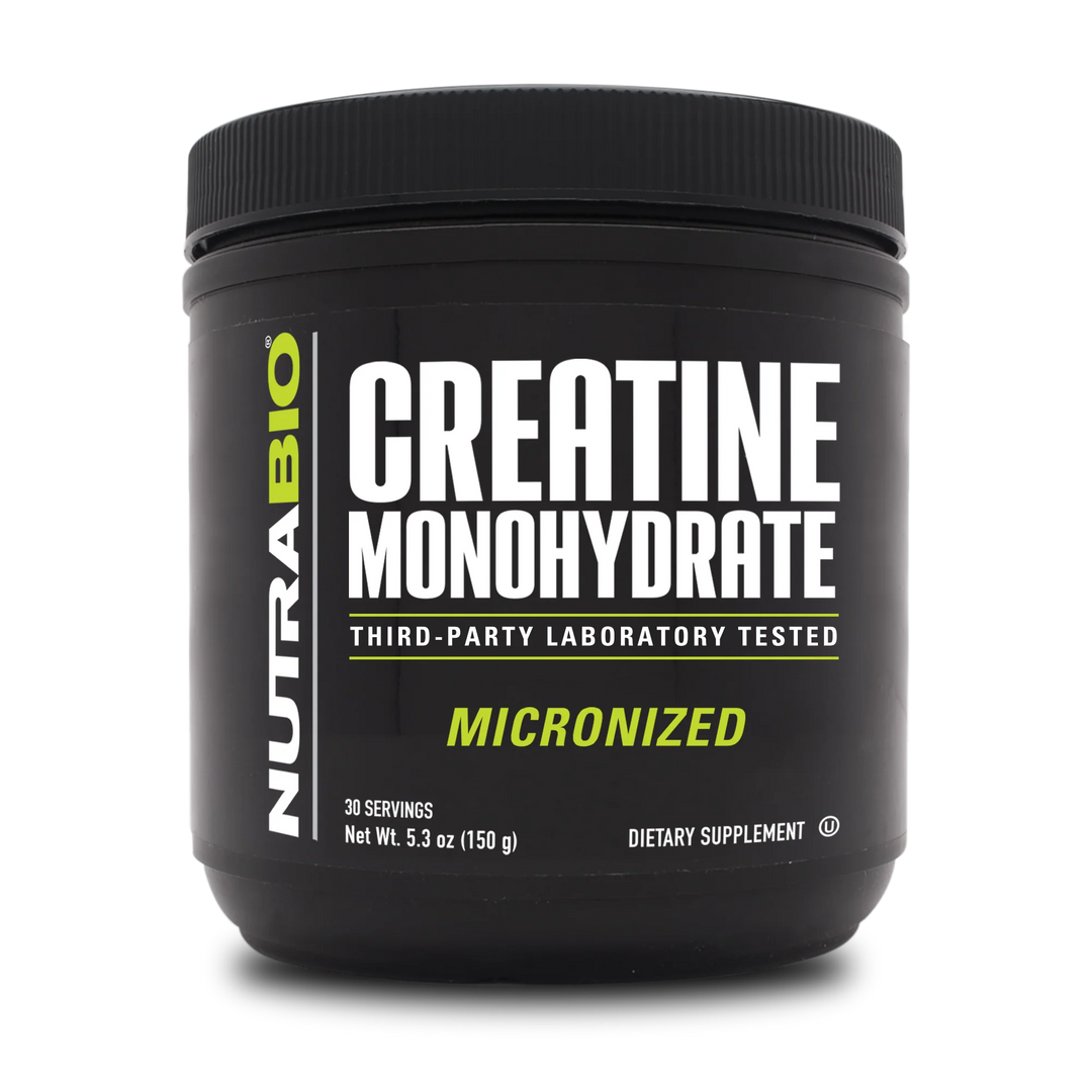 NUTRA BIO Creatine Monohydrate Powder 150G - 30 servings