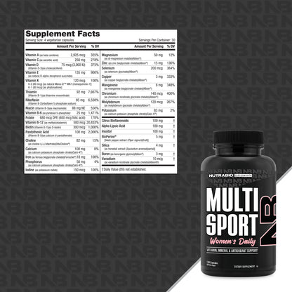 Nutra Bio MultiSport for Women