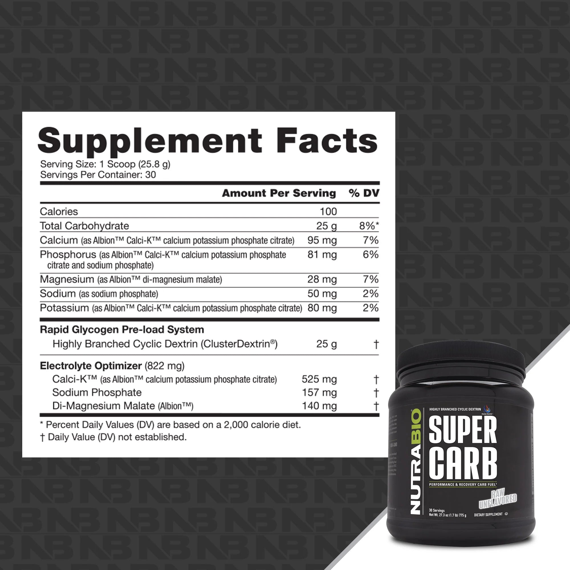 NUTRA BIO Super Carb