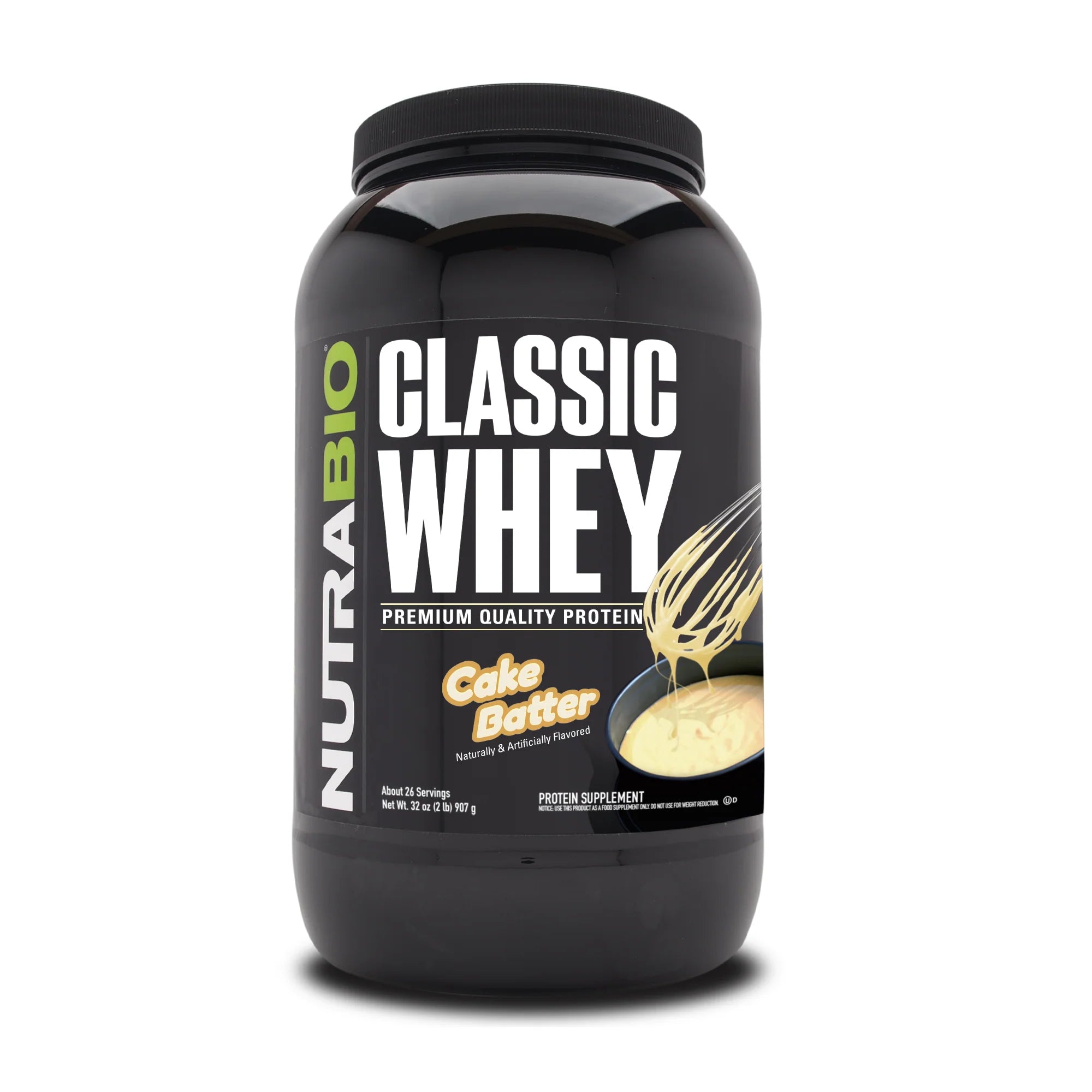 NUTRA BIO CLASSIC WHEY PROTEIN (2 lb)