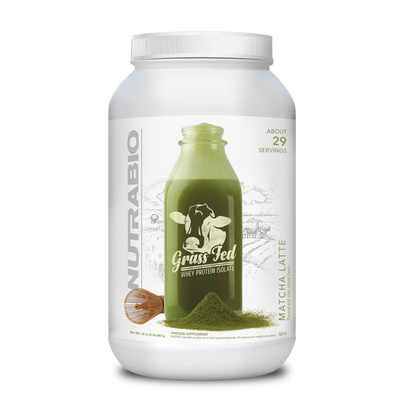 Nutra Bio Grass Fed Whey Protein Isolate