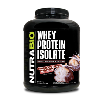 NUTRA BIO WHEY PROTEIN ISOLATE 5LB