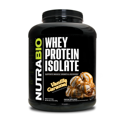 NUTRA BIO WHEY PROTEIN ISOLATE 5LB