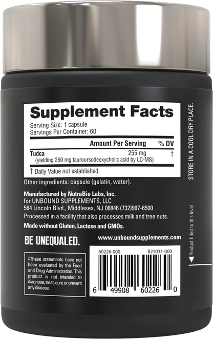 Unbound Tudca  Supports Liver Detoxification