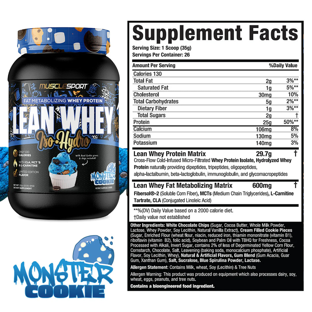 MUSCLE SPORT LEAN WHEY 2lb