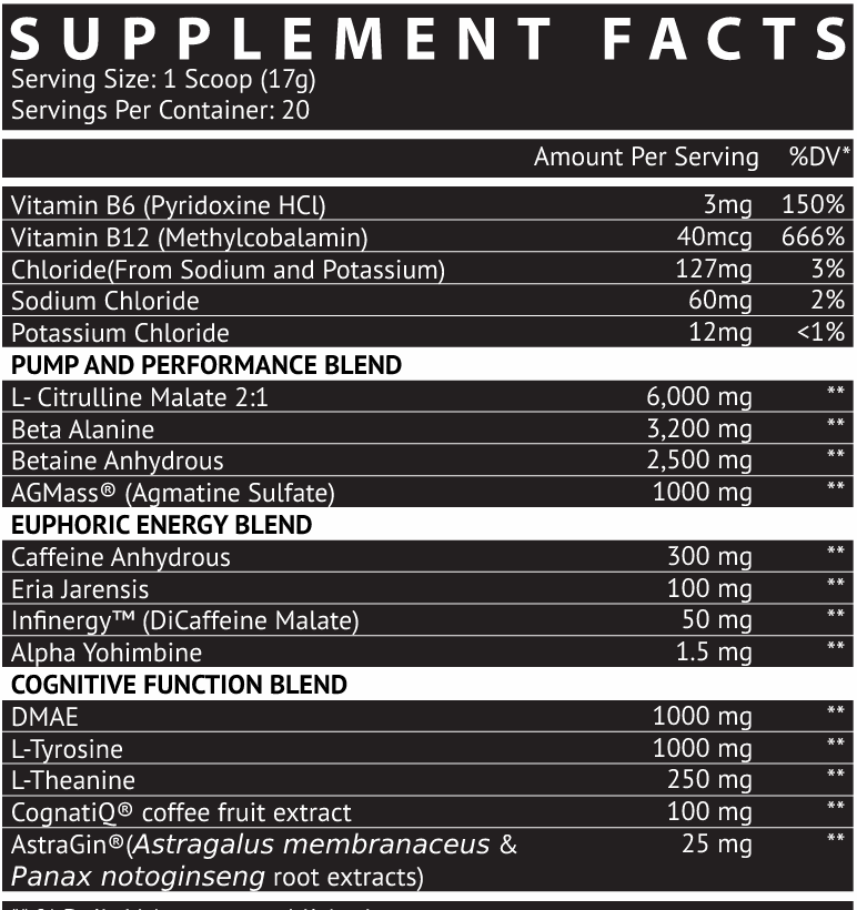 FIEND - Pre Workout