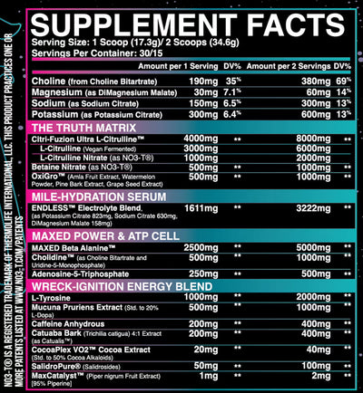INSPIRED DVST8 DARK PRE-WORKOUT