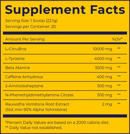 Dark Labs Maniaco Pre-workout