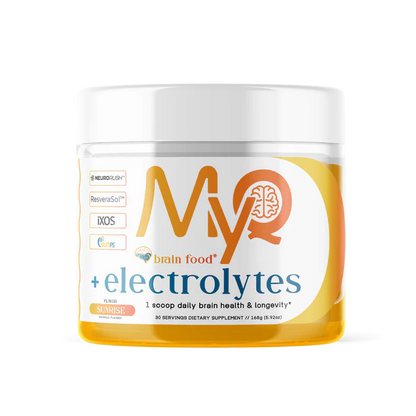 MYQ Brain Food + Electrolytes + Prebiotics Powder