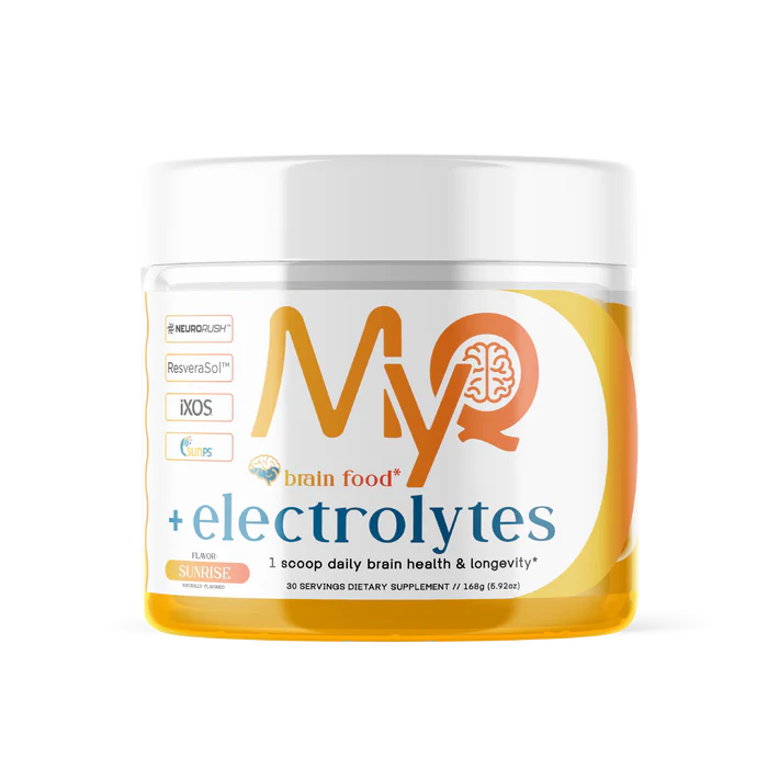 MYQ Brain Food + Electrolytes + Prebiotics Powder
