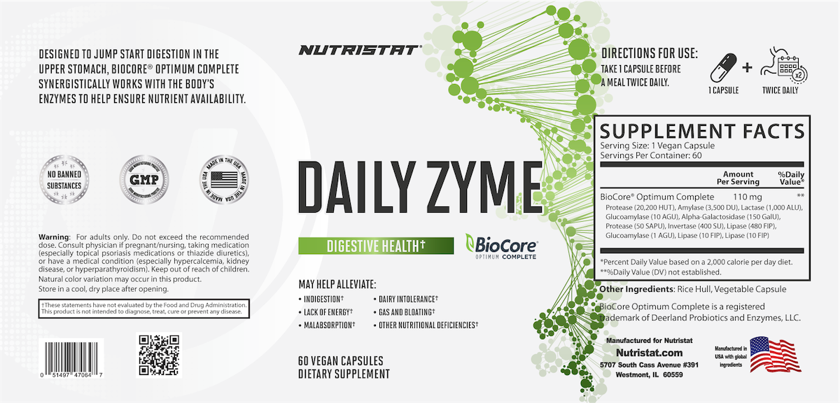 Daily Zyme® 60 capsules