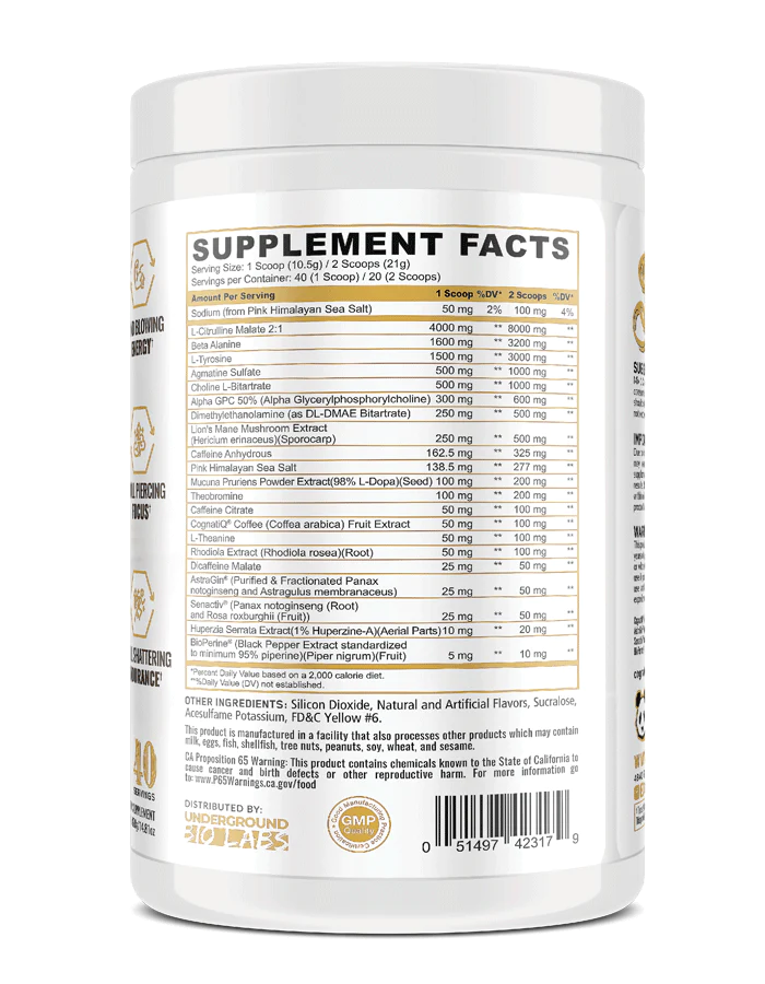 Panda Supplements Skull Extreme Pre-Workout