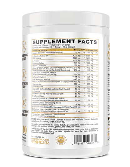 Panda Supplements Skull Extreme Pre-Workout