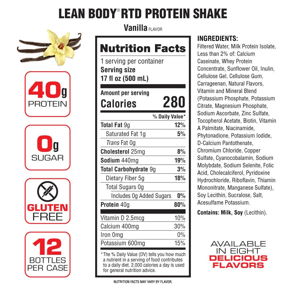 Lean Body Protein Shake