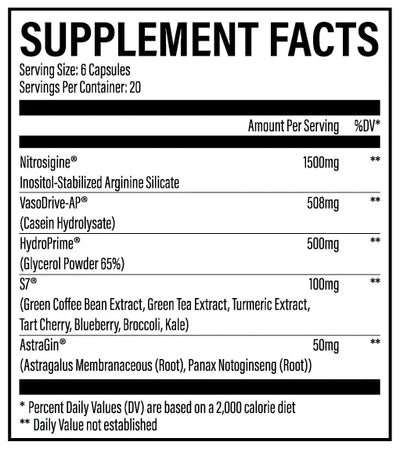 Feral Vein Rage - Pump Caps