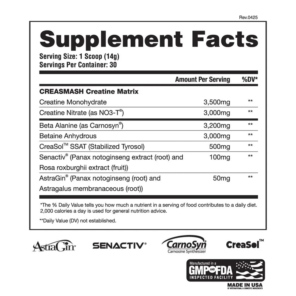 Apollon  Creasmash Premium Creatine Nitrate
