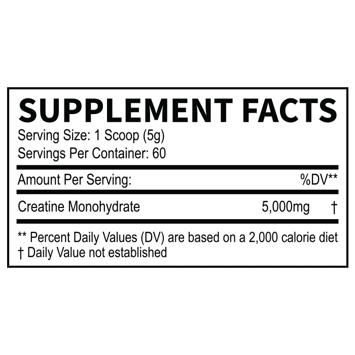 FRESH CREATINE MONOHYDRATE