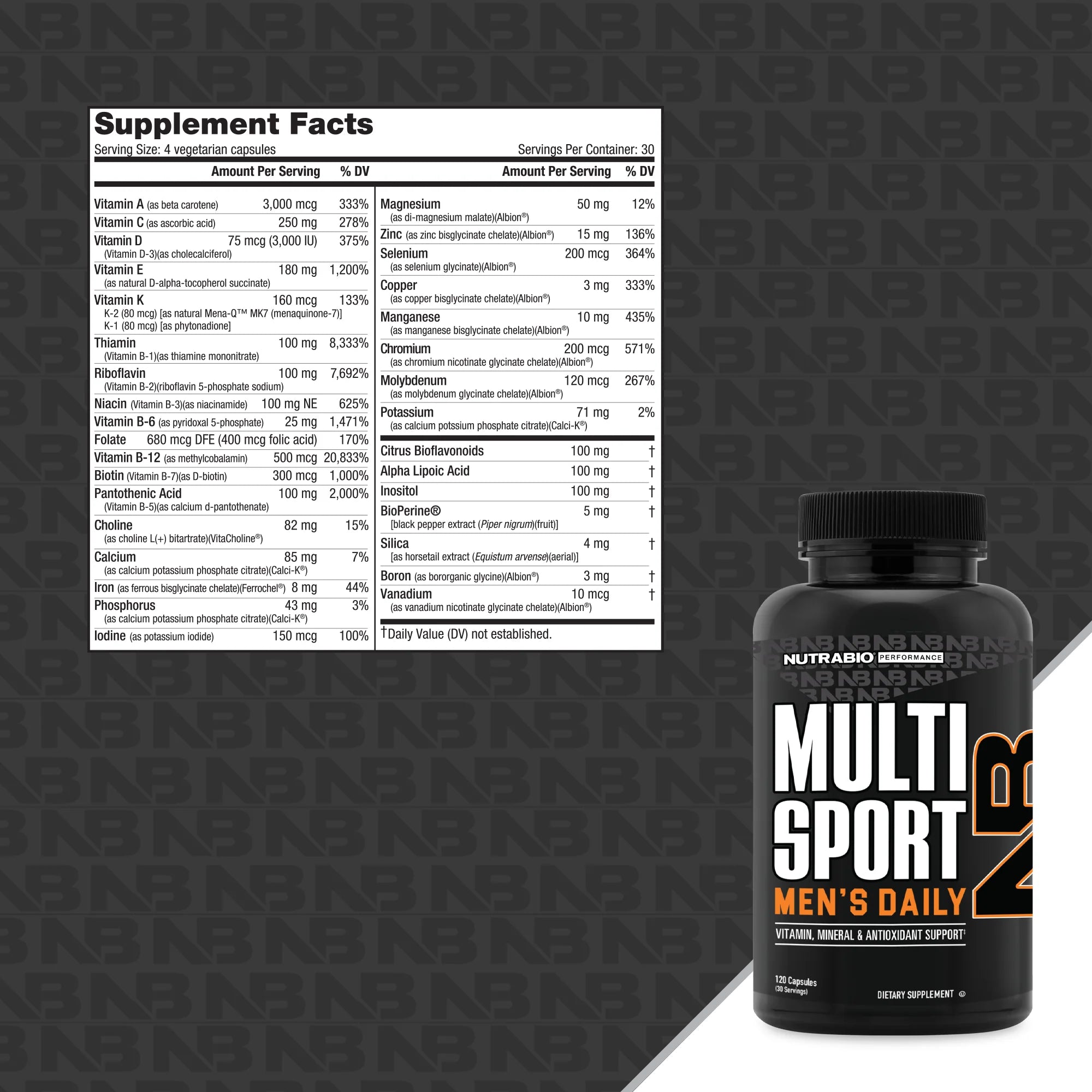 NUTRA BIO MultiSport for Men