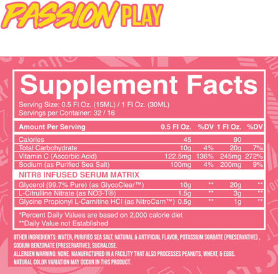 FSU NITRUM Non-Stim Pre-Workout