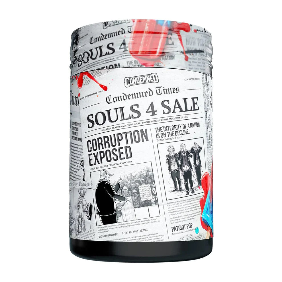 Condemned Labz SOULS 4 SALE High-Stim Pre-Workout