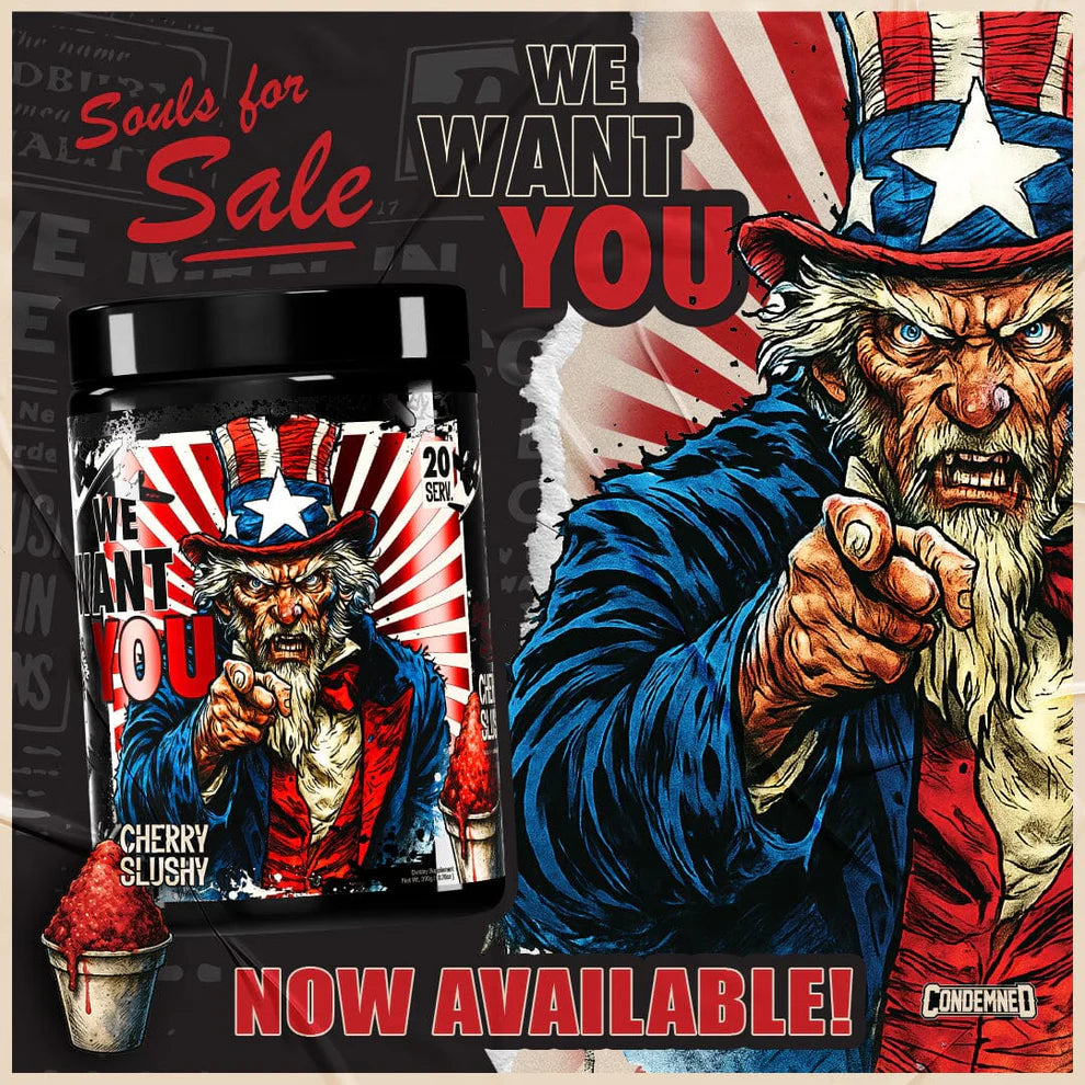Condemned Labz SOULS 4 SALE High-Stim Pre-Workout