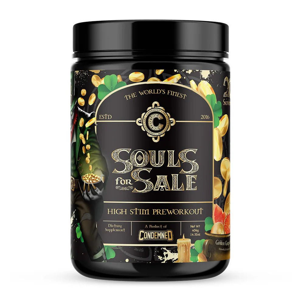 Condemned Labz SOULS 4 SALE High-Stim Pre-Workout