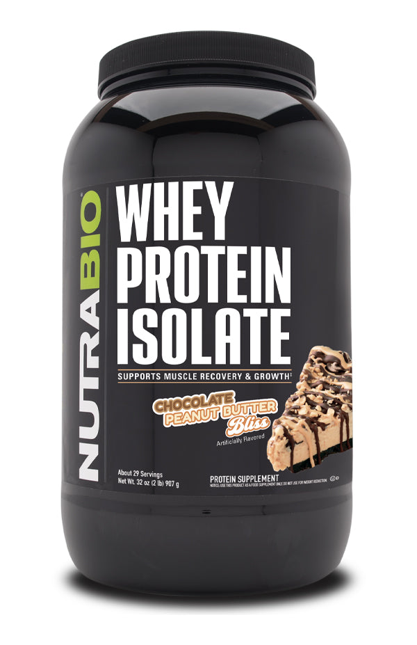 NUTRA BIO WHEY PROTEIN ISOLATE 2LB