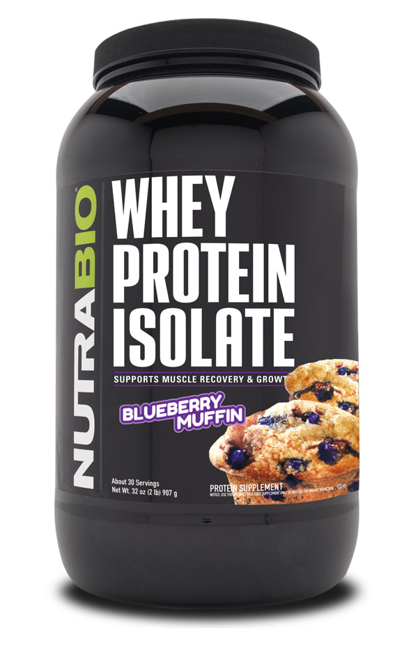 NUTRA BIO WHEY PROTEIN ISOLATE 2LB