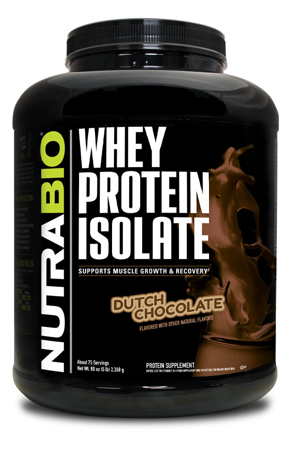 NUTRA BIO WHEY PROTEIN ISOLATE 5LB