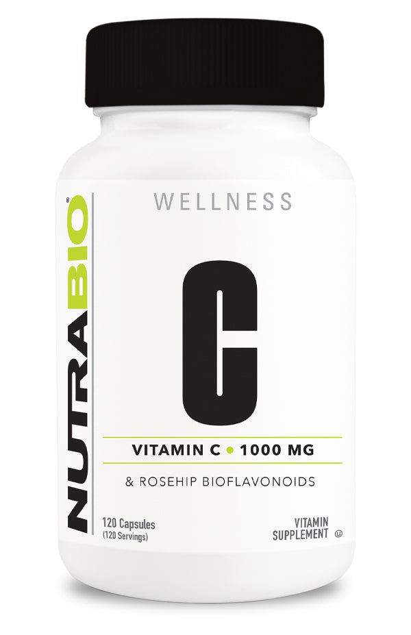 NUTRA BIO VITAMIN C 1000mg W/ ROSE HIPS